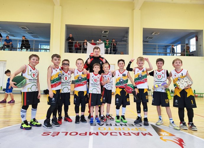 „Vilniaus krepšinio“ vaikų mokykla startavo 2021 m.