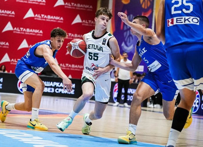 Lietuviai pasiekė trečią pergalę (FIBA Europe nuotr.)