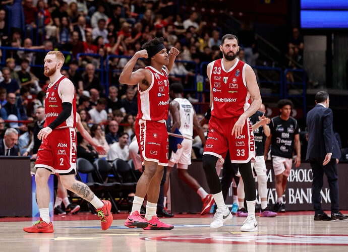 Milano komanda šventė pergalę