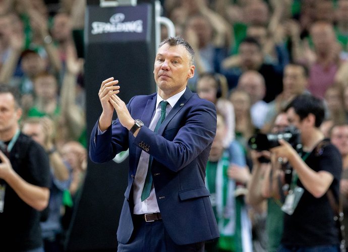 Š.Jasikevičius neplanuoja palikti Kauno (BNS nuotr.)