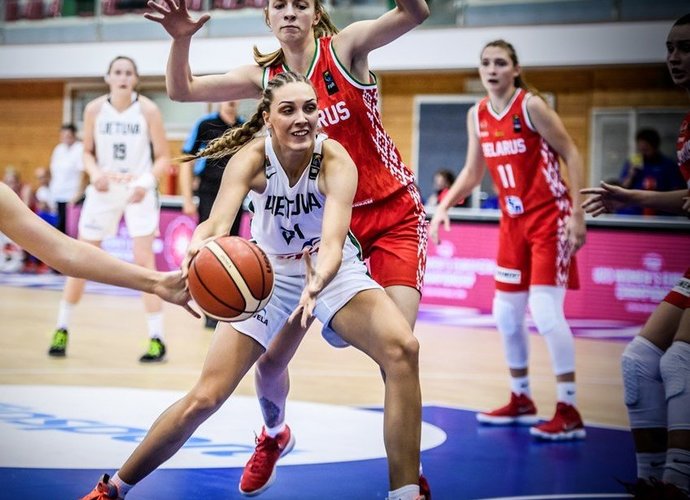 E.Matiukaitė tarp lietuvių buvo rezultatyviausia (FIBA Europe nuotr.)
