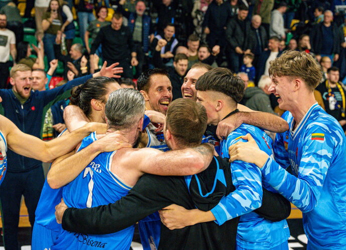 Jurbarko ekipa laimėjo NKL