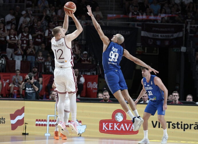 A.Strautinis smeigė 6 tritaškius (FIBA nuotr.)