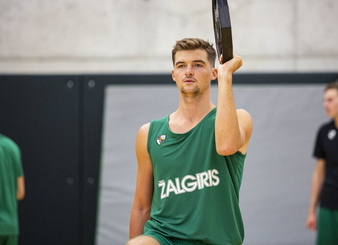 S.Vasturia pluša su komanda (Foto: „Žalgiris“)