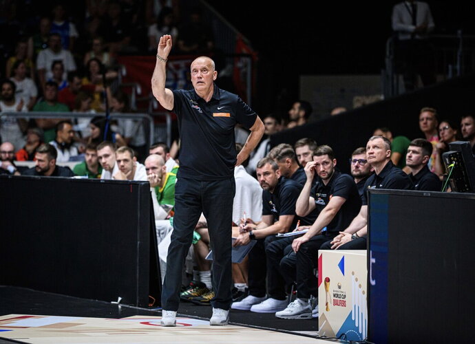 R.Kurtinaitis išskyrė nesėkmės priežastis (FIBA nuotr.)
