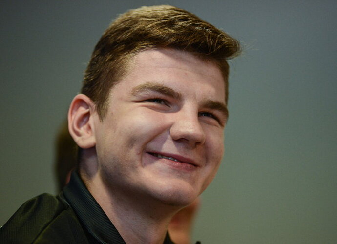 A.Gudaitis ištraukė laimingąjį (Fotodiena.lt)
