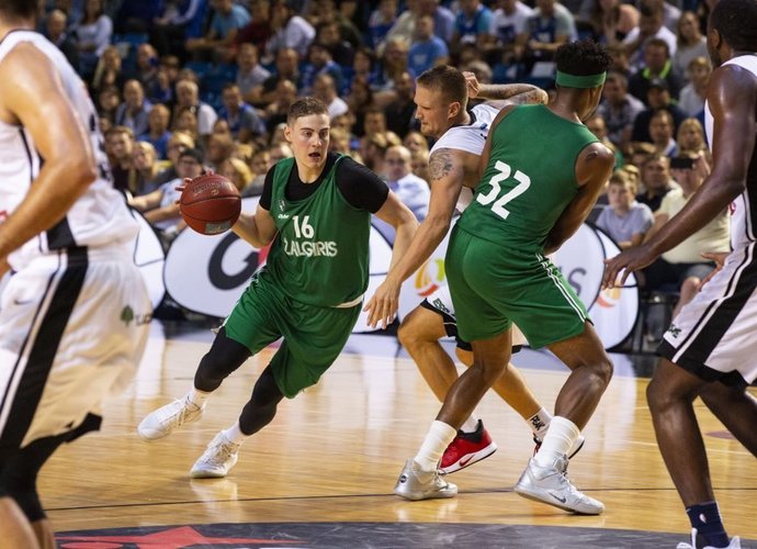 K.Lukošiūnas lieka komandoje (www.zalgiris.lt nuotr.)