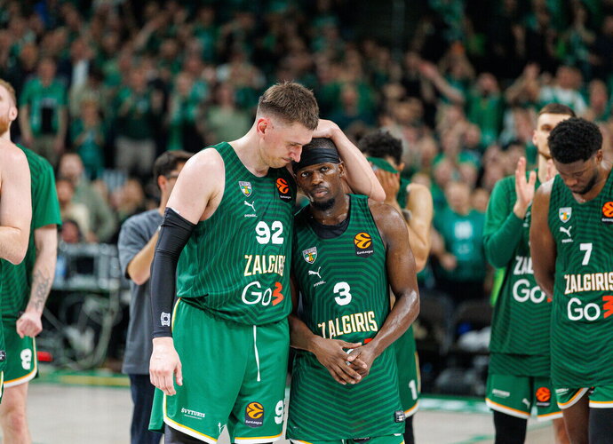 „Žalgiris“ baigė sezoną Eurolygoje (BNS nuotr.)
