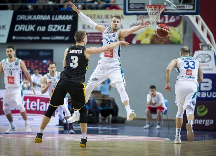 D.Sabeckis išnaudojo pražangų limitą (FIBA Europe nuotr.)