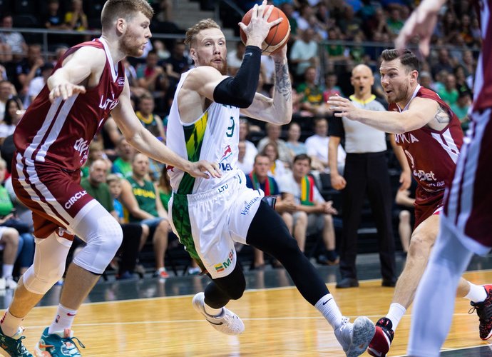 I.Brazdeikis solidžiai debiutavo rinktinėje (BNS nuotr.)
