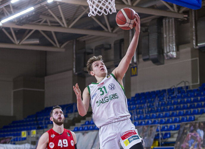R.Jokubaitis sužaidė puikias rungtynes (BNS nuotr.)
