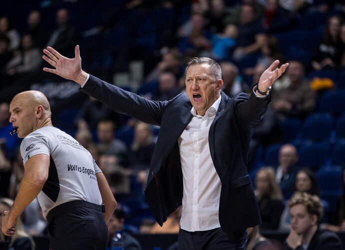 Ž.Urbonas apžvelgė rungtynes (Foto: Rokas Lukoševičius)