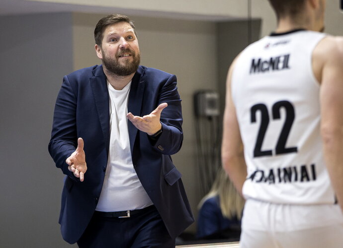 G.Petrausko ekipa dar formuojasi sezonui įsibėgėjus („Betsafe-LKL“ nuotr.)