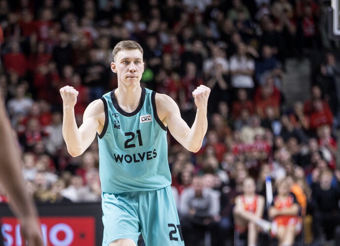 A.Beručka vedė „Wolves“ link pergalės (R.Lukoševičiaus nuotr.)