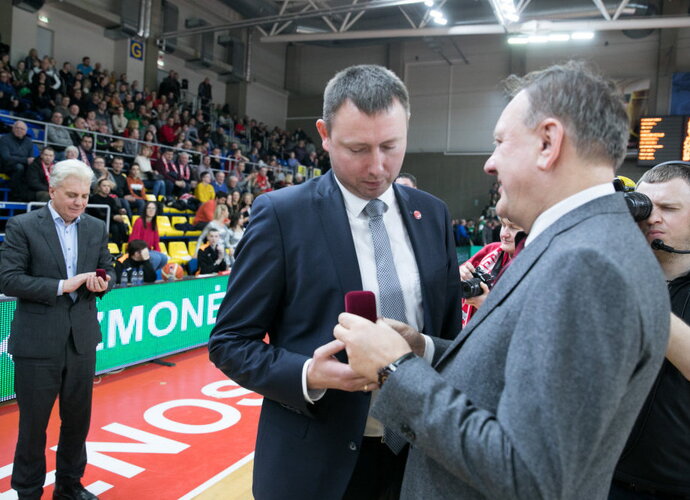 E.Skersis tikisi, kad komanda išlaikys gerą sportinę formą (BNS nuotr.)