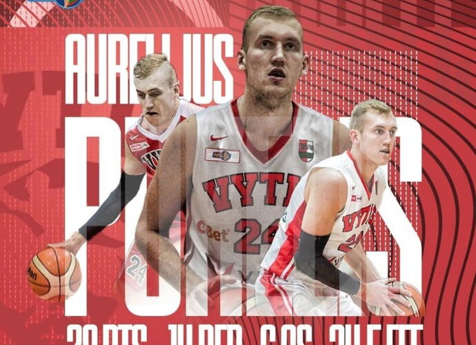 A.Pukelis tapo savaitės MVP