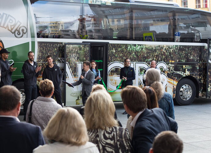 Siūloma į Belgradą keliauti autobusu (www.zalgiris.lt nuotr.)