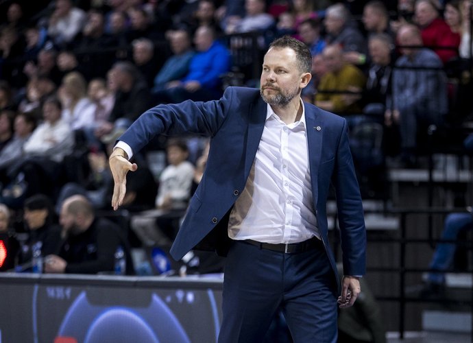 G.Žibėnas turėjo prašyti ankstyvos minutės pertraukėlės (LKL nuotr.)