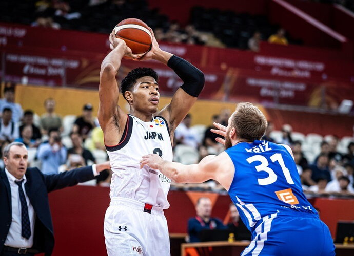 R.Hachimura Pasaulio taurėje gavo poilsio (FIBA nuotr.)