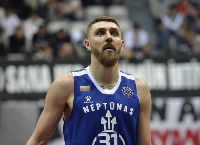 D.Gailius buvo solidžiausias „Neptūno“ žaidėjas (FIBA Europe nuotr.)