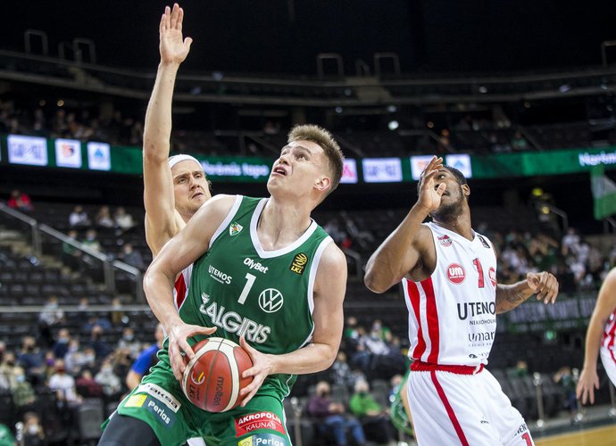 M.Blaževičius debiutavo LKL čempionų gretose (BNS nuotr.)