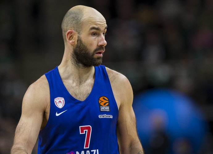 V.Spanoulis nerungtyniaus mače su CSKA (BNS nuotr.)