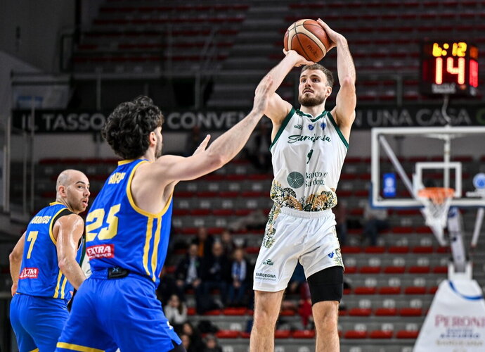 L.Beliauskas taškus rinko iš įvairių distancijų (FIBA Europe nuotr.)
