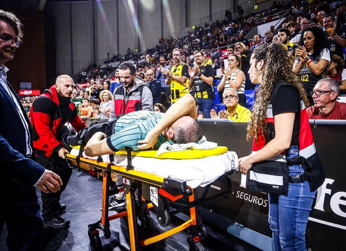 A.Glišičius patyrė traumą (FIBA Europe nuotr.)