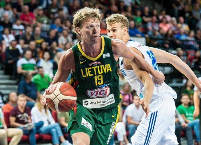 M.Kuzminskas džiaugėsi gerėjančia forma (Lino Žemgulio nuotr.)