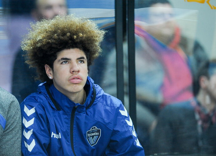 LaMelo Ballas su broliui gali vėl atvykti į Europą (Josvydas Elinskas, Fotodiena.lt)