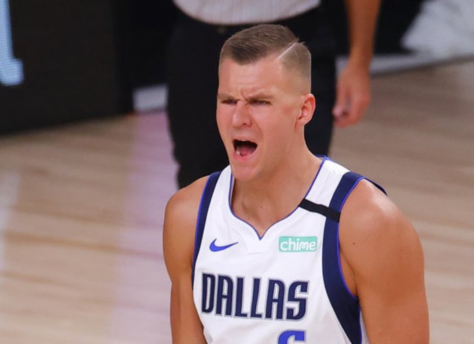 K.Porzingis serijoje prieš „Clippers“ nebežais (Scanpix nuotr.)