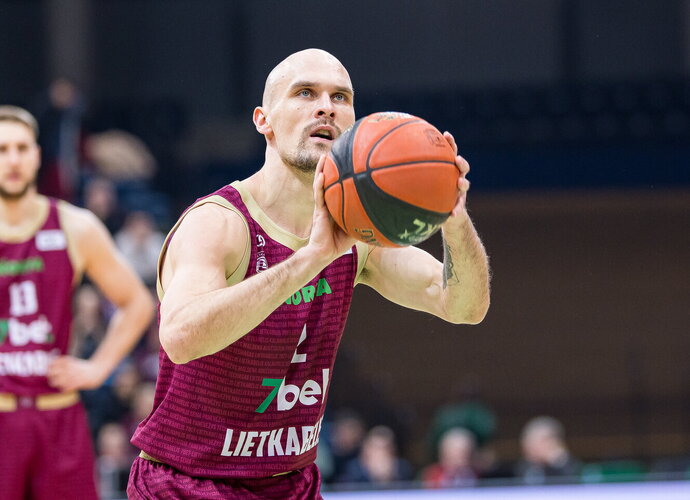 D.Bičkauskis tapo mačo herojumi (Foto: Rokas Lukoševičius)