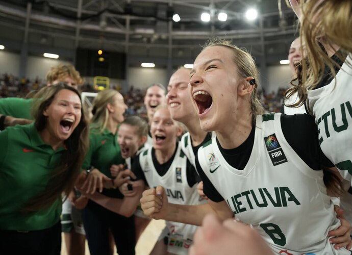 U18 iškovojo medalius (FIBA nuotr.)