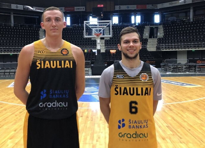 R.Ulvydas ir A.Pilauskas padės Joniškio ekipai (Klubo nuotr.)