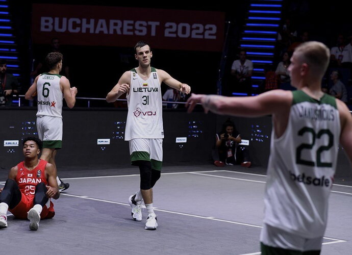 E.Žilius pataikė svarbų metimą (FIBA nuotr.)