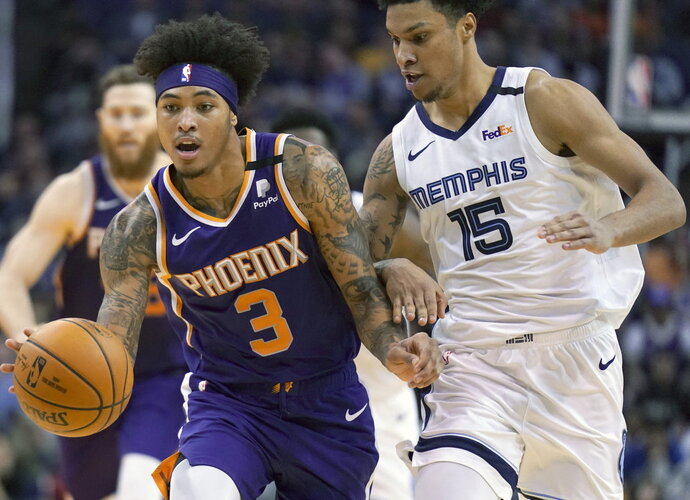 K.Oubre'as šiame sezone nebežais (Scanpix nuotr.)