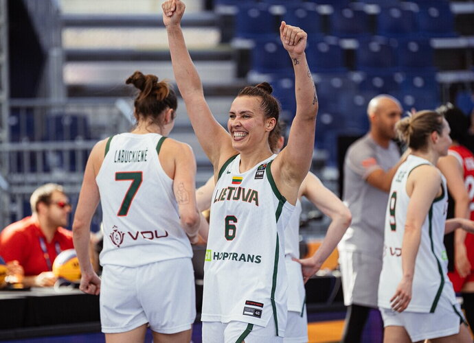 K.Nacickaitė tapo rezultatyviausia turnyro žaidėja (FIBA nuotr.)