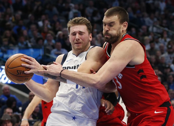 L.Dončičius vėl surinko dvigubą dublį (Scanpix nuotr.)