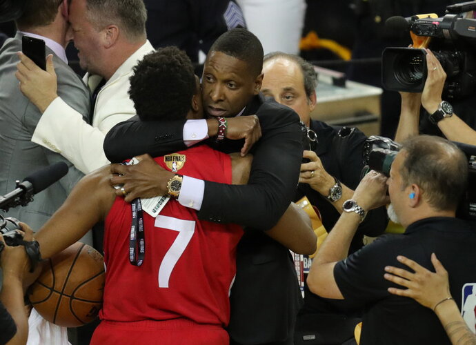 M.Ujiri tiki Toronto klubo sėkme (Scanpix nuotr.)