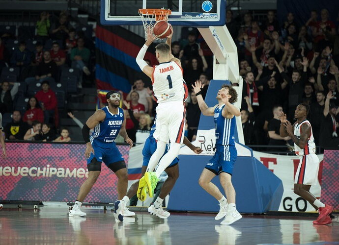 D.Tarolis rinko dvigubą dublį (FIBA Europe nuotr.)