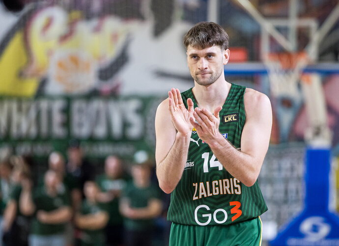 D.Sleva žaidžia debiutinius metus Eurolygoje (Foto: Rokas Lukoševičius)