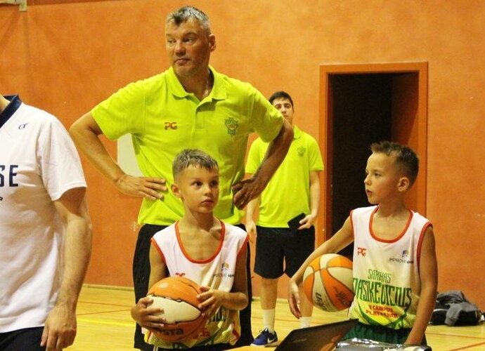Š.Jasikevičius surengė stovyklą jauniems įžaidėjams