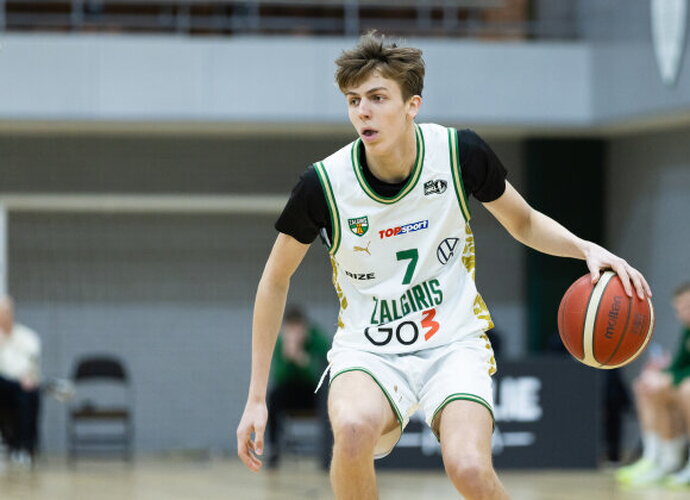 J.Rudaitis buvo tarp rezultatyviausių (Dainius Lukšta, NKL)