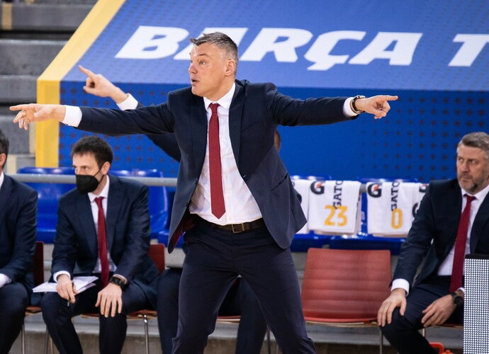 Barselonos komanda patiesė čempionato autsaiderius