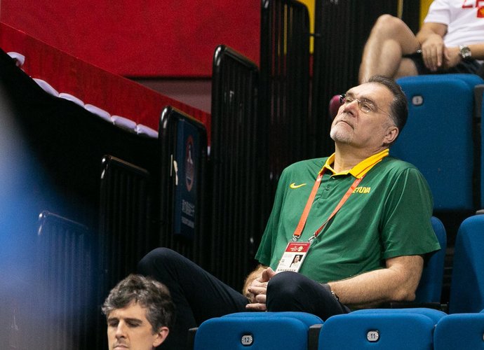A.Sabonis vėl kritinėje situacijoje neturėjo tvirto žodžio (BNS nuotr.)