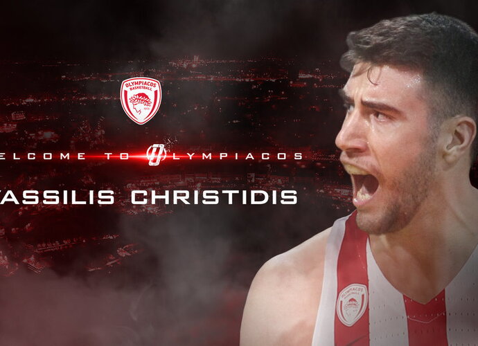 V.Christidis žais Pirėjuje
