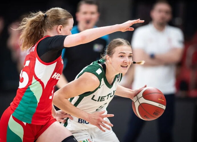 Lietuvės pasiekė svarbią pergalę (FIBA Europe nuotr.)