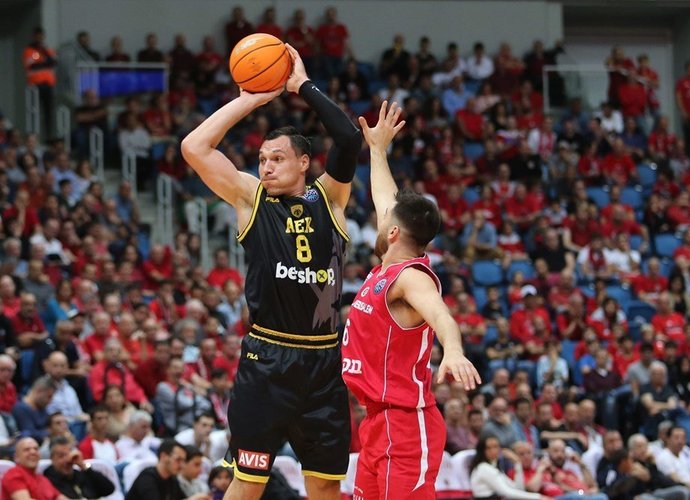 J.Mačiulis prametė visus tritaškius (FIBA Europe nuotr.)