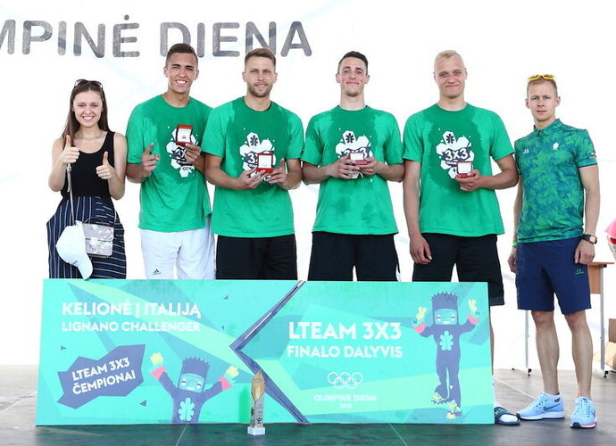 Lteam 3x3 nugalėtojai (S.Čirbos nuotr.)