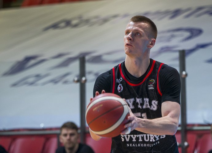A.Butkevičius išbandė komandos draugą (BNS nuotr.)
